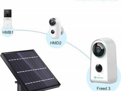 Camera de supraveghere pentru exterior Heimvision HMD3 + Panou solar, Smart, WiFi, IP65, 1080P